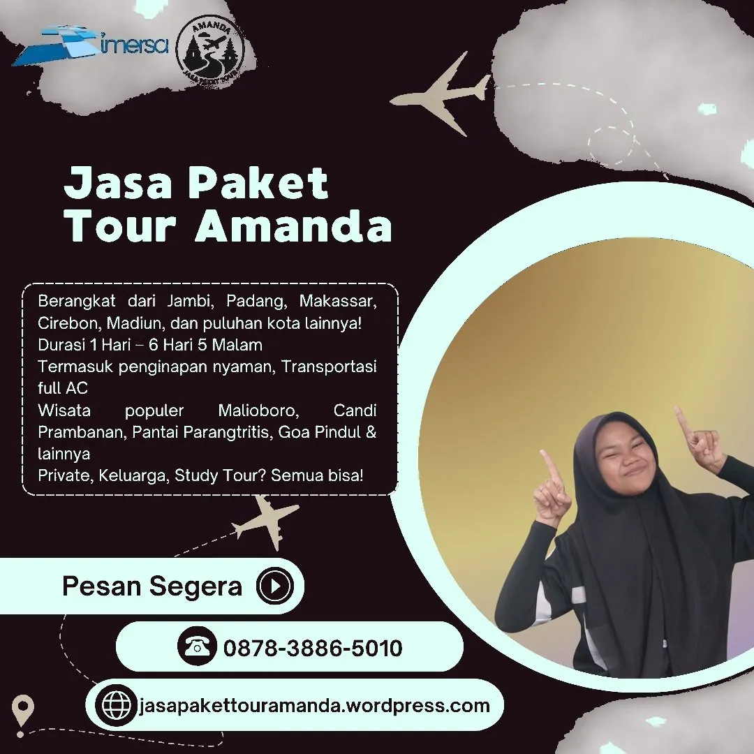 Paket Tour Jogja 5 Hari 4 Malam Dari Bengkulu | 087838865010