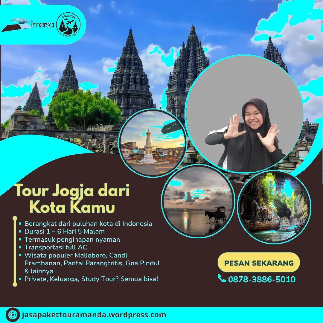 Paket Tour Jakarta Jogja | 087838865010