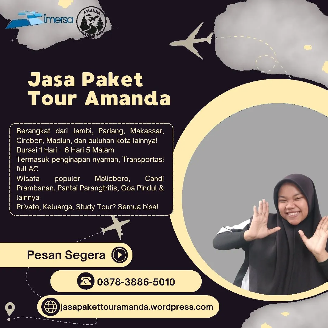 Paket Tour Jogja 6 Hari 5 Malam Dari Pekanbaru | 087838865010
