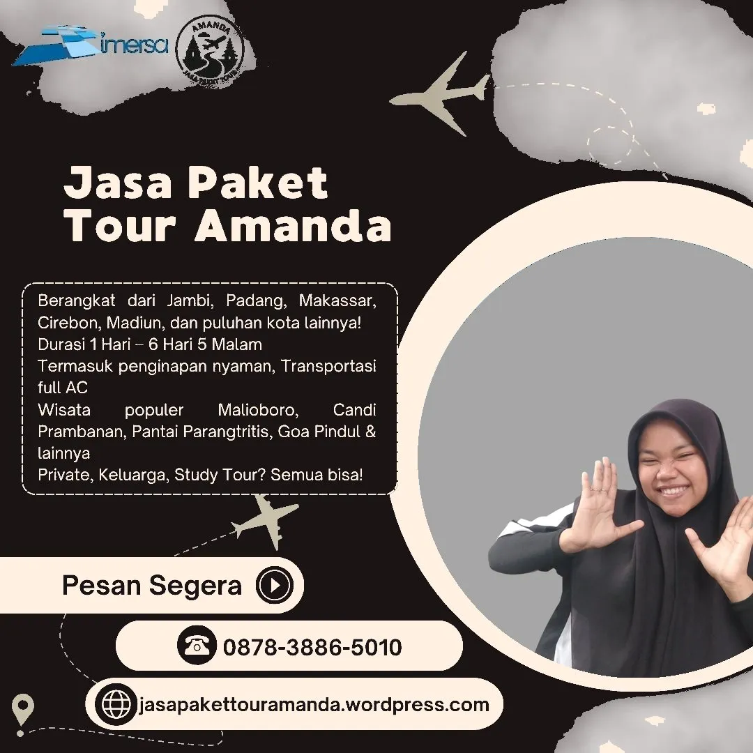 Paket Tour Jogja Dari Surabaya | 087838865010