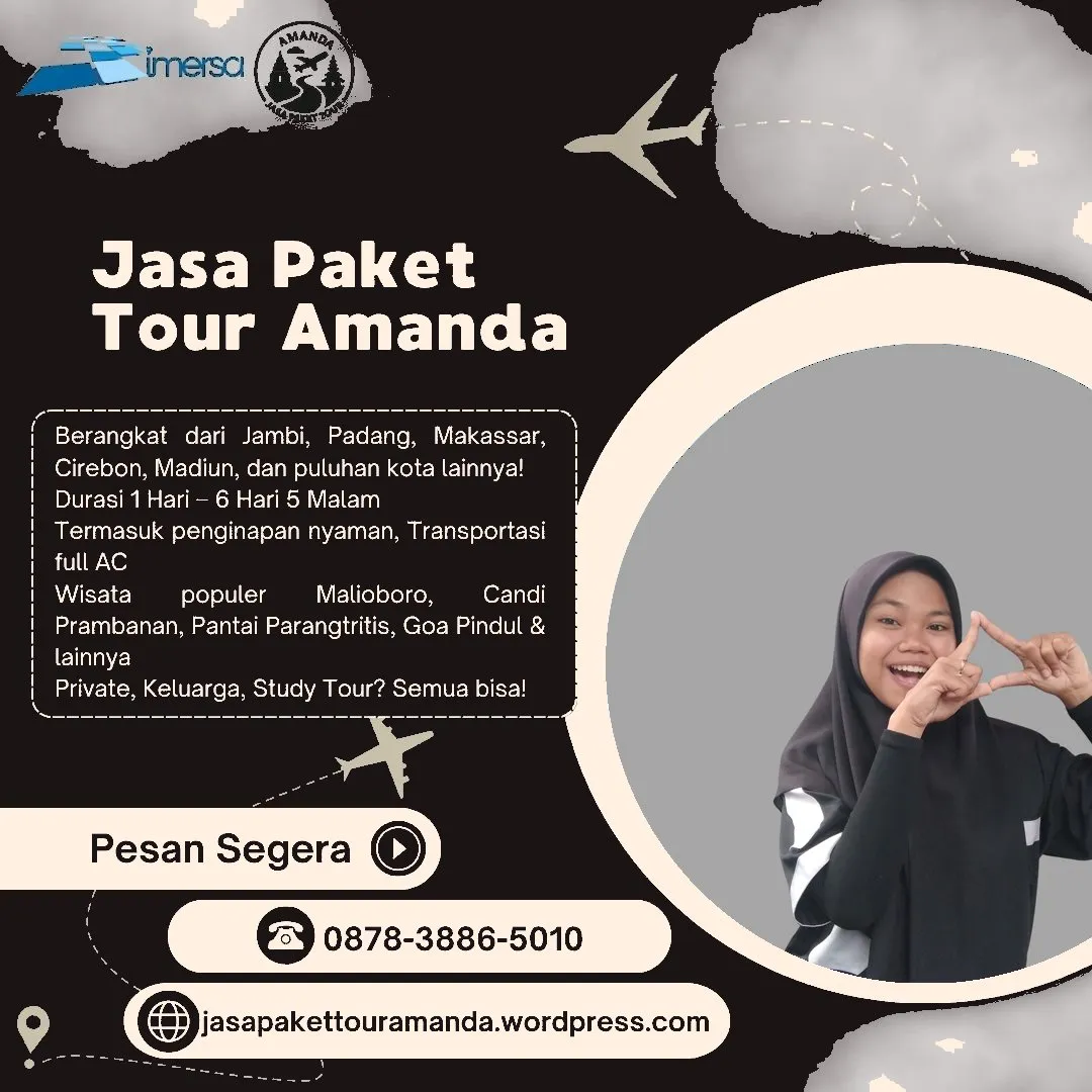 Paket Tour Jogja 1 Hari Dari Kendari | 087838865010