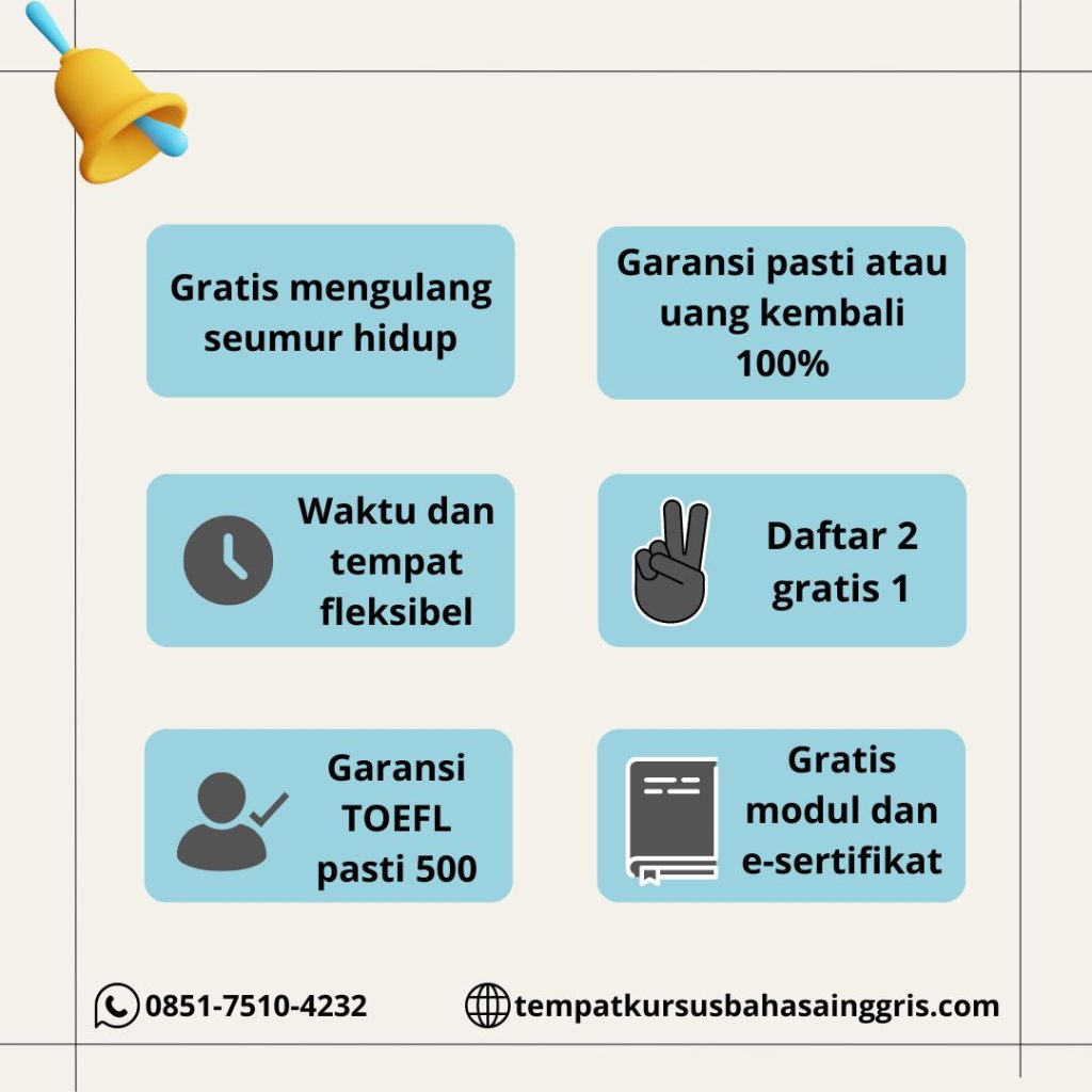 Les Bahasa Inggris Terdekat 0851-7510-4232 (WA) 